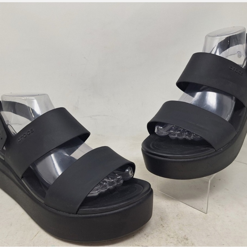 CROCS Women's Black Slide Sandals